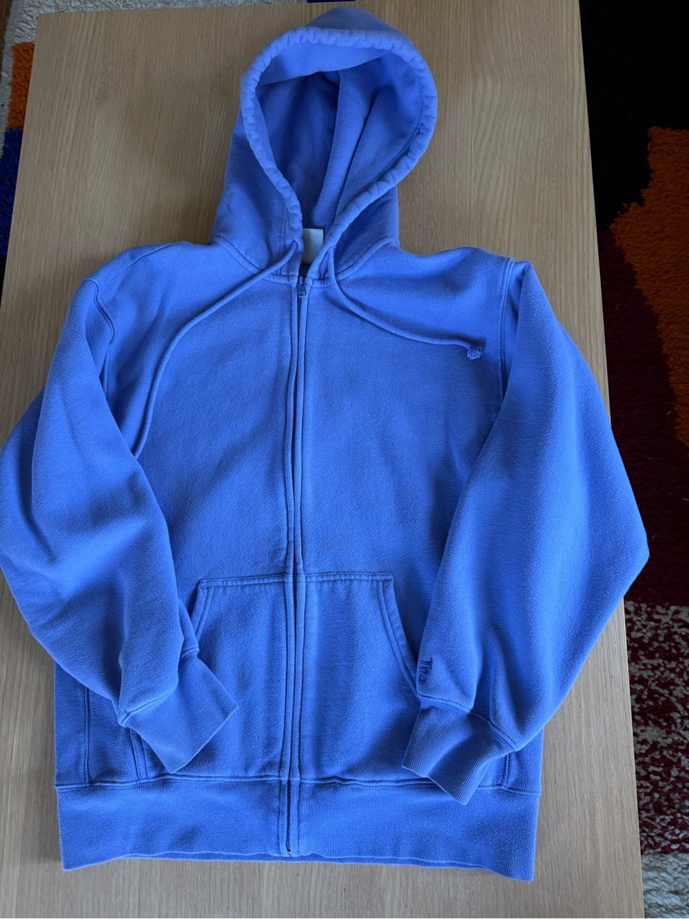 Aritzia Tna Cozy Fleece Boyfriend Full-Zip Hoodie
